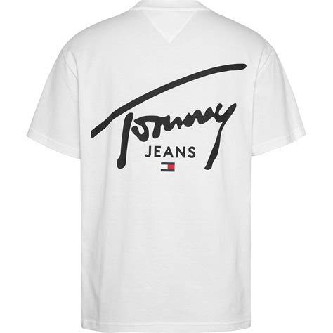 Tommy Jeans Tommy Jeans Tjm Reg Signature Print Tee Ext Regular Fit