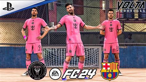 Fifa Inter Miami Vs Barcelona Volta Football Ps Messi