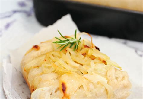 Focaccia Orkiszowa Z Cebul Doradcasmaku Pl