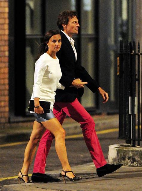 Pippa Middleton Shows Off Her Toned Legs In Mini Skirt On Night Out Wi