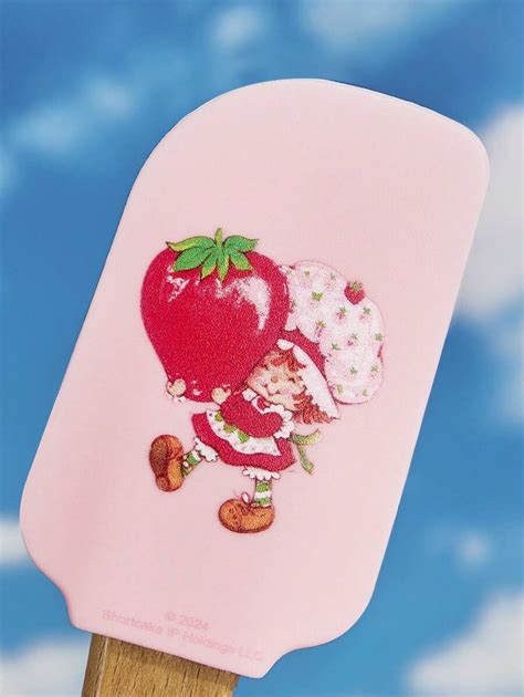 Strawberry Shortcake X SHEIN 2 Piezas Raspador De Crema Para Tarta Con