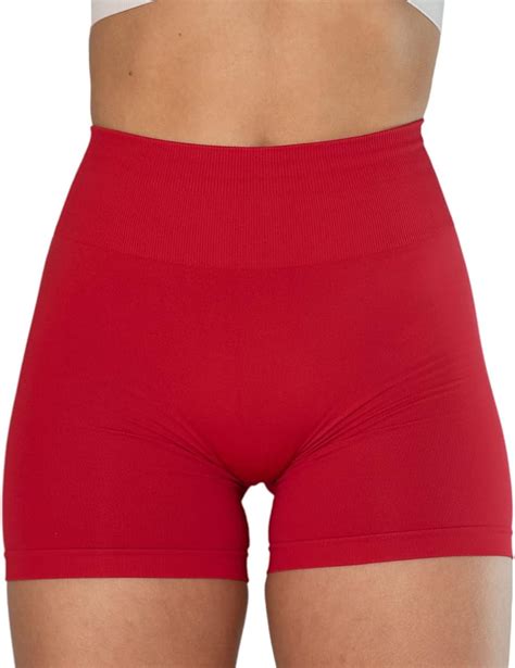 Aurola Dream Collection Workout Shorts For Women Scrunch Seamless Soft