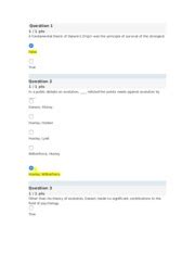 Chapter 7 Quiz Question 1 1 1 Pts Woolley S Research On Sex