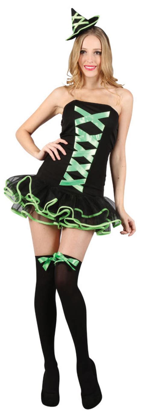 Green Bewitched Babe Halloween Costume | All Ladies Halloween Costumes ...