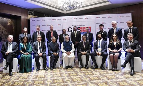 Pm Addresses Economic Times Global Business Summit In Delhi Prime