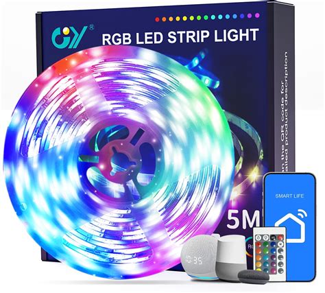 Govee Ruban Led M Wifi Bande Led Rgb Multicolore App Contr Le Mode