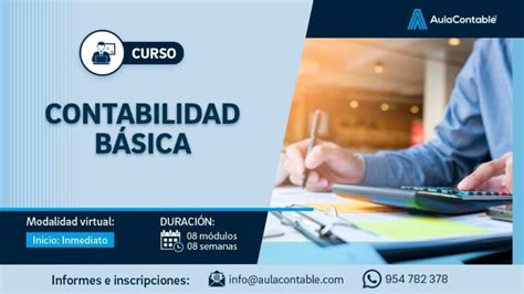 Curso Contabilidad Camara De Comercio Actualizado Noviembre