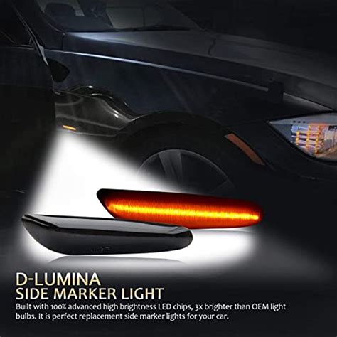 D Lumina Sequential Led Side Marker Turn Signal Lights Compatible With