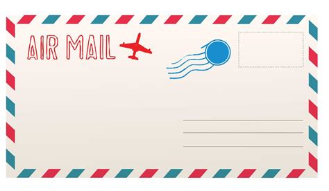 Vintage Airmail Envelope