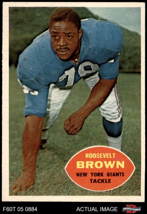 Topps Roosevelt Brown