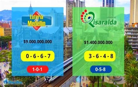 Resultado Lotería de Medellín Lotería de Risaralda y otros sorteos