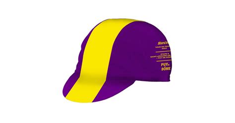 Santini Tour De France Official Puy De Dome Cap Lila Mann