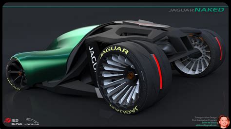 Jaguar Naked Concept D Modeling On Behance