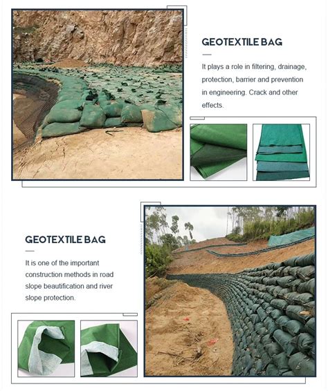 Wholesale Non Woven Geobag For Dam Slope Protection Exporter Zhongloo