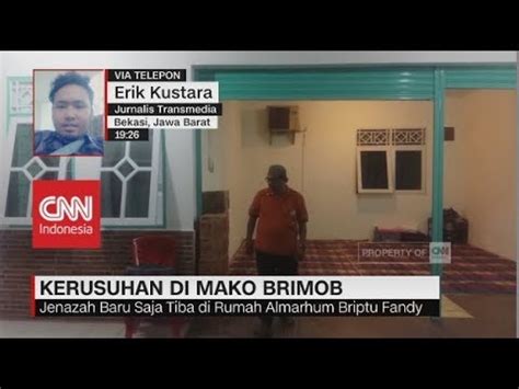 KamibersamaPolri Jenazah Briptu Fandy Tiba Di Rumah Duka Korban