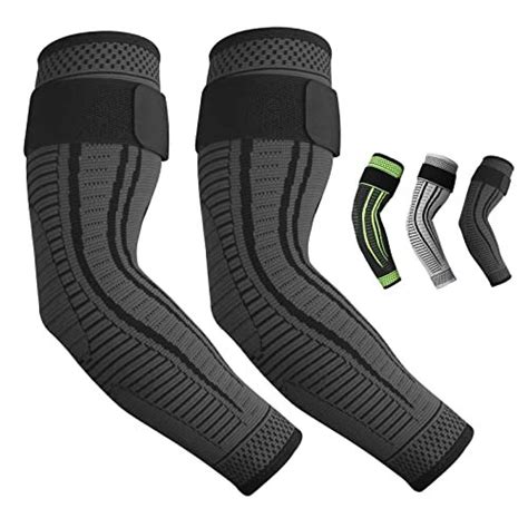 Elbow Support For Men And Women 2 Pack Anti Slip Elbow Brace Adjustable