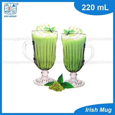 Jual Gelas Irish Coffee Mug Gelas Matcha Gelas Kaca Gelas Irish Gelas