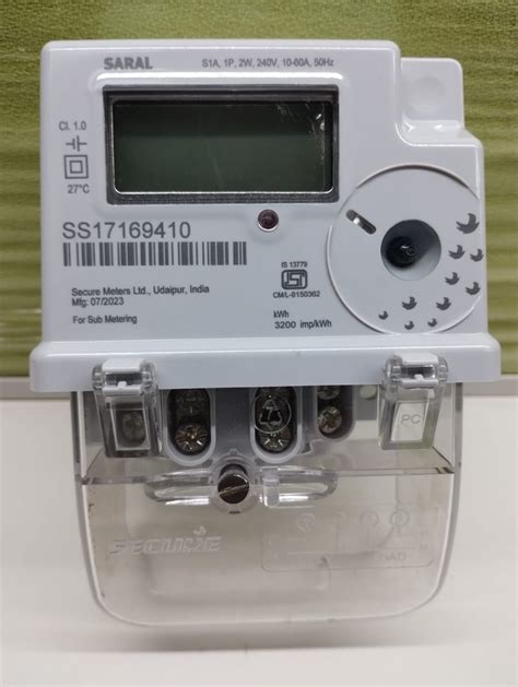 Indobazzar Secure Saral Single Phase And Three Phase Meters Precise