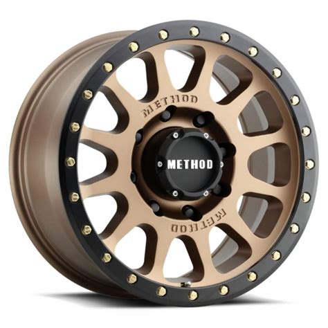 Method Race Wheels Mr305 Nv Hd In Bronze Matte Black Lip Wheel