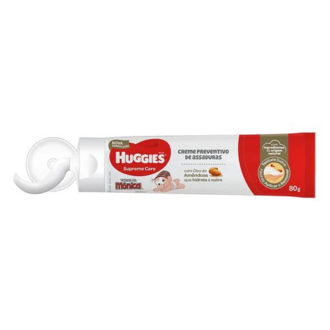 Creme Preventivo De Assaduras Huggies Supreme Care Caixa 80g Super