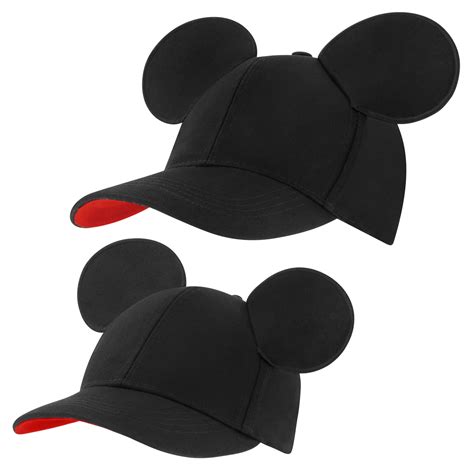 Disney Mickey Mouse Ears Hat Set Of 2 For Daddy And Me Matching Adult