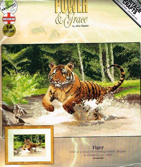 AANBIEDING HERITAGE CRAFTS BORDUURPAKKET TIGER Tine S Hobby Techniek