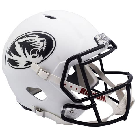 Missouri Tigers 2018 White Riddell Speed Full S... | Speedy Cheetah