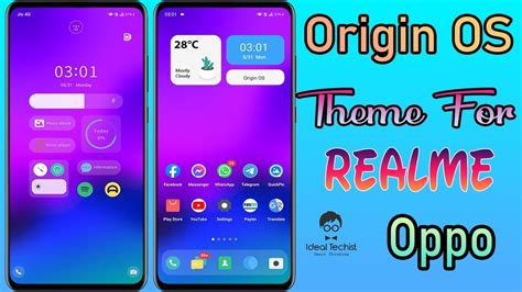 Origin OS Theme For Realme And Oppo Device Realme Theme Ideal