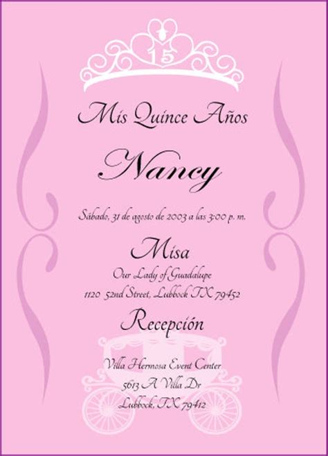 Quince Invitation Templates (3) - TEMPLATES EXAMPLE | TEMPLATES EXAMPLE ...