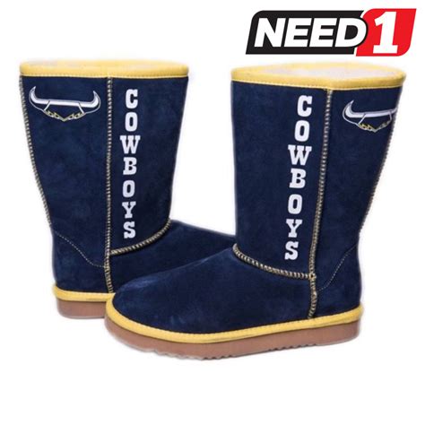 Team Uggs Unisex Nrl Ugg Boots Queensland Cowboys Au