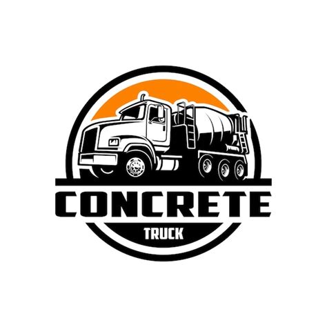 Premium Vector Concrete Mixer Truck Construction Vehicle Illustration