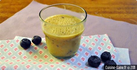 Recette Bio Smoothie Vitamin Blog Cuisine Saine Sans Gluten Sans