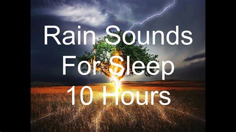 Rain Sounds Sleep 10 Hours Deep Sleep Block Noise Study Work Focus