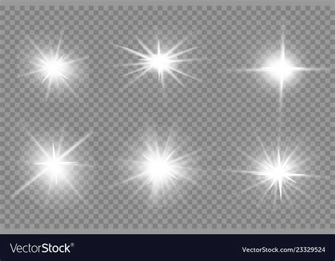 Glare on a light background 6 Royalty Free Vector Image