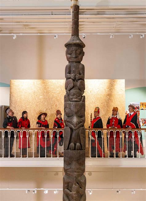 Stolen Totem Pole Begins Journey From Scotland To Nisgaa Nation In