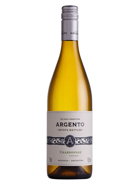 Vinho Bodega Argento Estate Bottled Chardonnay 750 Ml Vineria 9