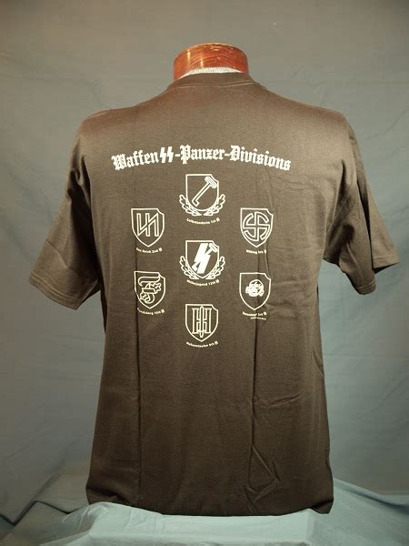 Waffen Ss Panzer Division Ss Runes T Shirt The Soldier And War Shop