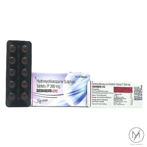 Hydroxychloroquine Sulphate Tablets IP 200 MG At Rs 105 Stripe