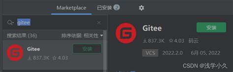 Gitee的使用与其在IDEA中的配置 idea gitee CSDN博客