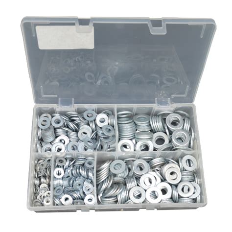 Assorted Flat Washers Metric Bzp Form A Pc Cs Auto Electrics