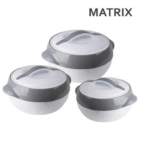 Sq Professional Matrix Insulated Hot Pot Set Pc White L