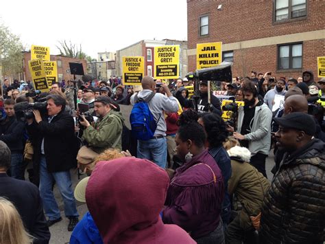 Protesters Rally For Freddie Gray Hundreds To March Baltimore Sun