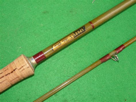 Vintage Sportex Fibreglass 7’ 2 Piece Spinning Rod Fiberglass Rod Vintage