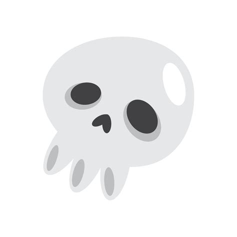 halloween skull head 11450844 Vector Art at Vecteezy