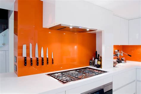 Cheerful And Trendy Orange Kitchen Design Ideas