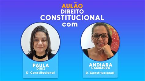 AulÃo De Direito Constitucional Youtube