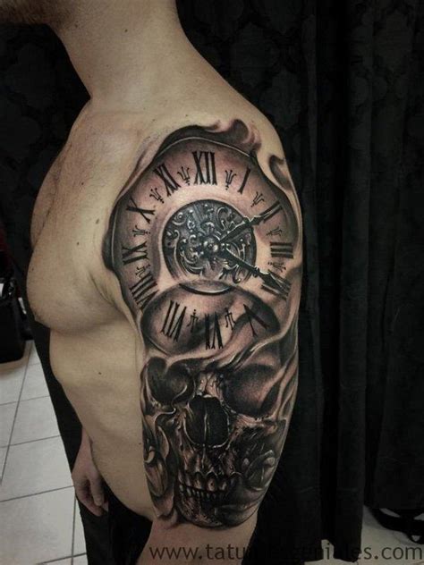 Venta Tatuajes De Un Reloj En El Brazo En Stock