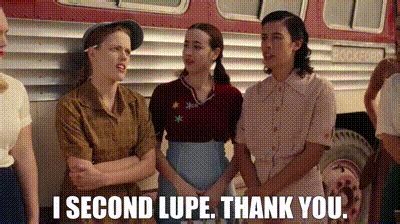 YARN I Second Lupe Thank You A League Of Their Own 2022