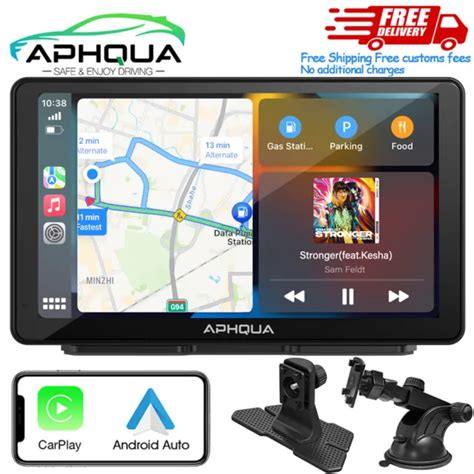 Aphqua A Inch Touchscreen Car Stereo Wireless Apple Carplay Android