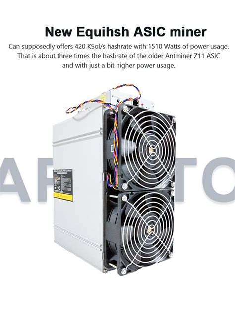 China New Equihash Asic Miner Bitmain Antminer Z Ksol S With Apw